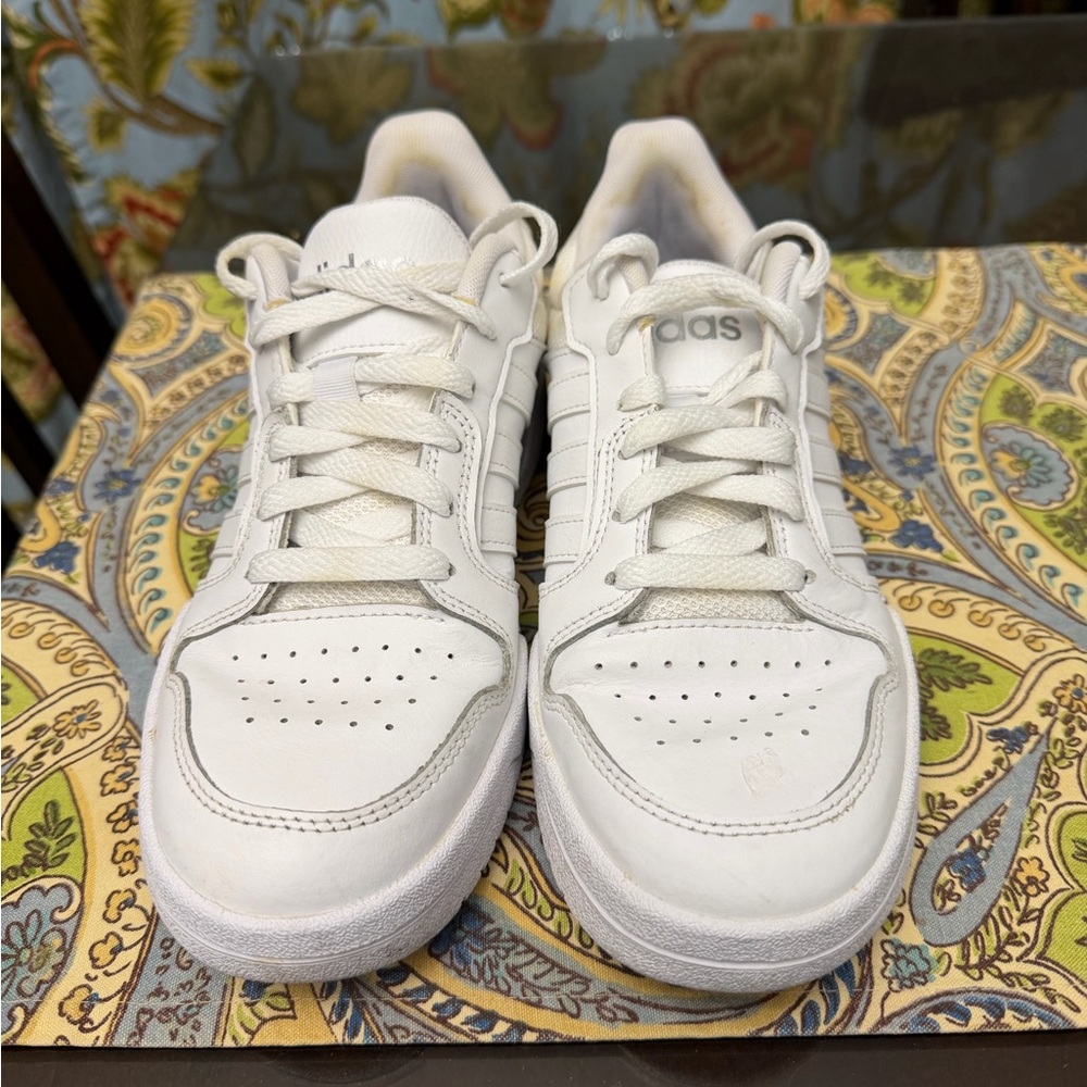 adidas White Athletic Shoes - Picture 3 of 11